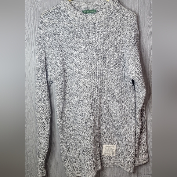Cassini for Men "the big sweater." Gray size small - Picture 1 of 4